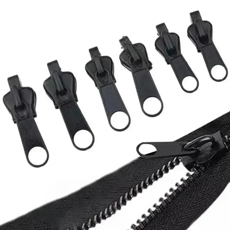 6pcs Hot Fix Zipper Head Universal Kit Replacement Instant Repair Fix A Zipper Convenient Useful Home DIY Tool 6pcs Hot Fix Zipp