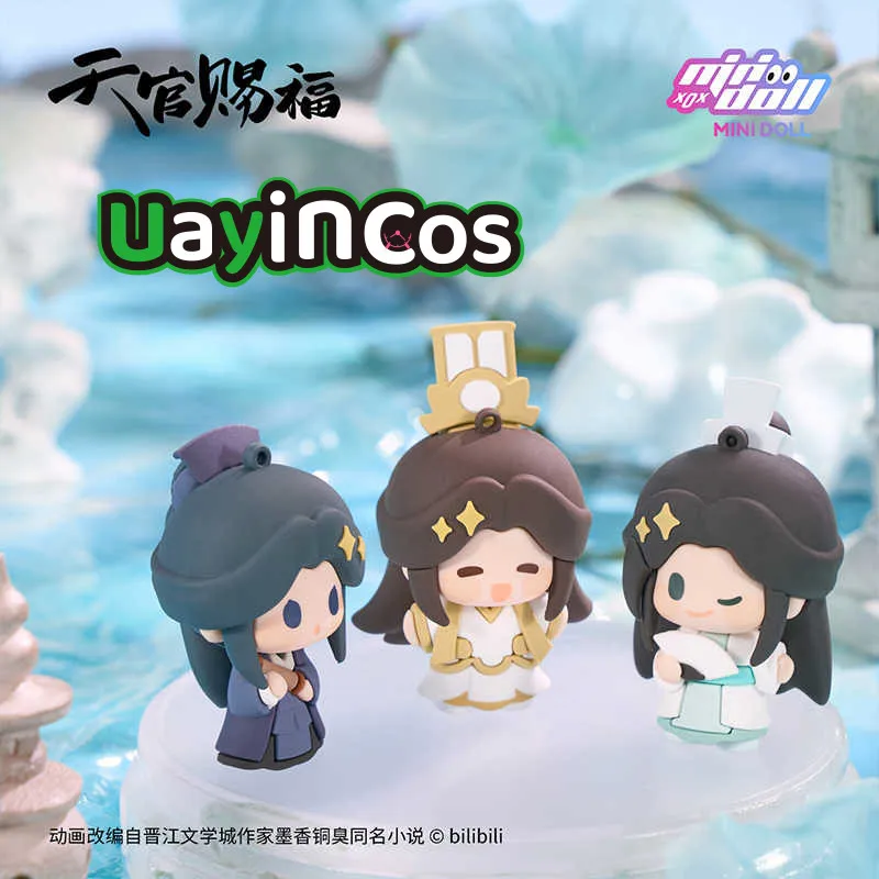 

Официальный Tian Guan Ci Fu Hua Cheng Xie Lian Stuffed Plushies Плюшевая кукла Одежда Цин Лиан Лиа Брелок Сумка Аниме Игрушка Дети