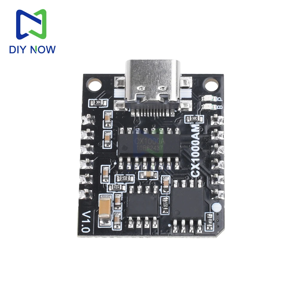 CX1000AM وحدة الصوت المسلسل Mp3 وحدة رقاقة الصوت رقاقة واحدة التحكم الزناد البث الصوتي نوع-C وحدة صوت مخصصة