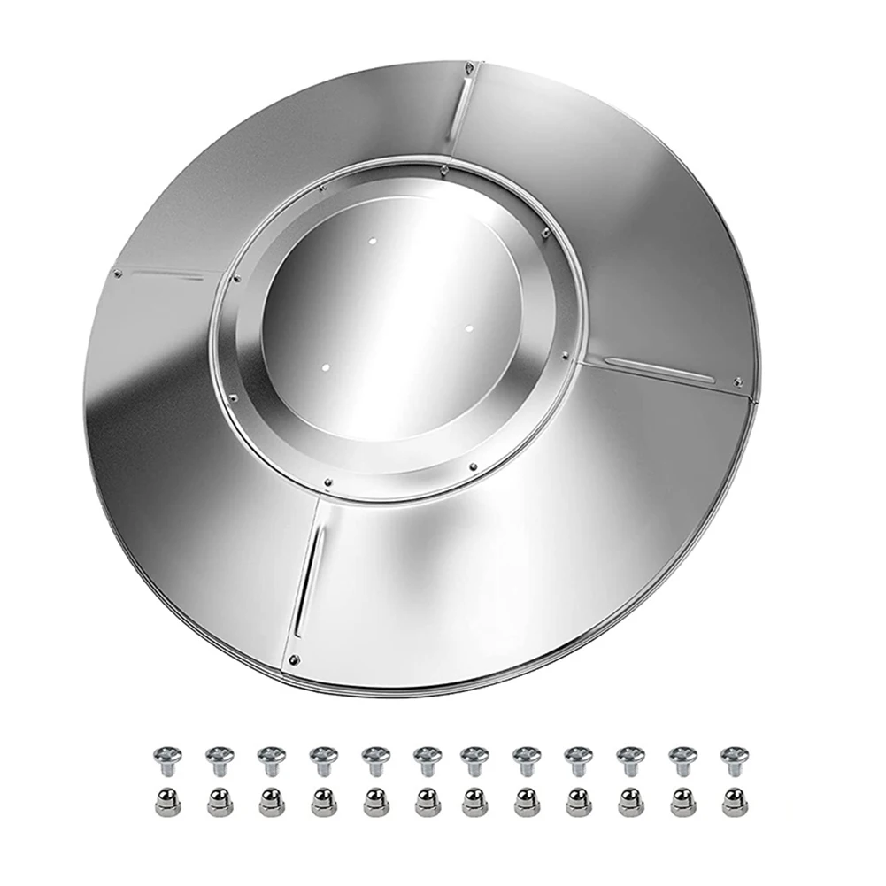 Efficient Heat Reflector Design Installation Kit Aluminum Reflector Outdoor Heater Accessory High Thermal Efficiency image 3