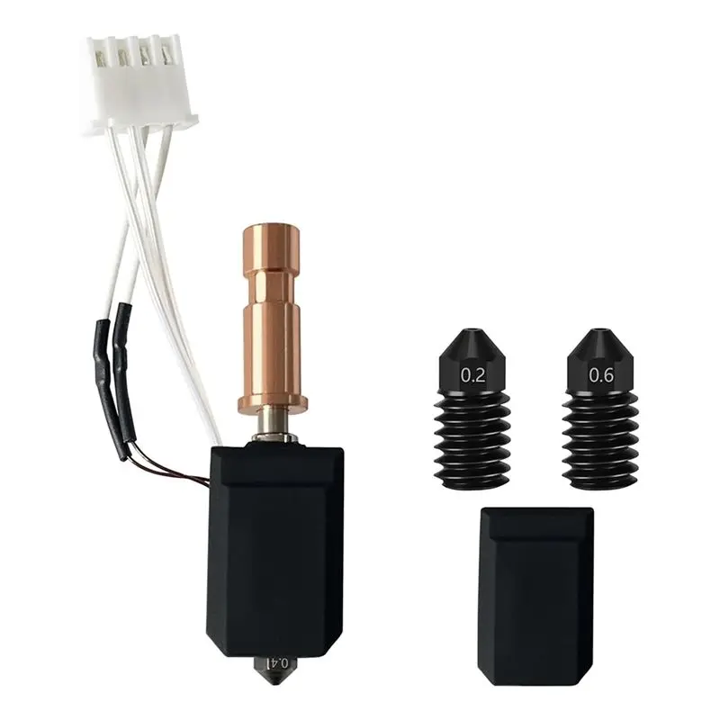 

Модернизированный закаленный хотэнд PZHI для Kobra-S1 Combo: печатающая головка-экструдер с дополнительными соплами