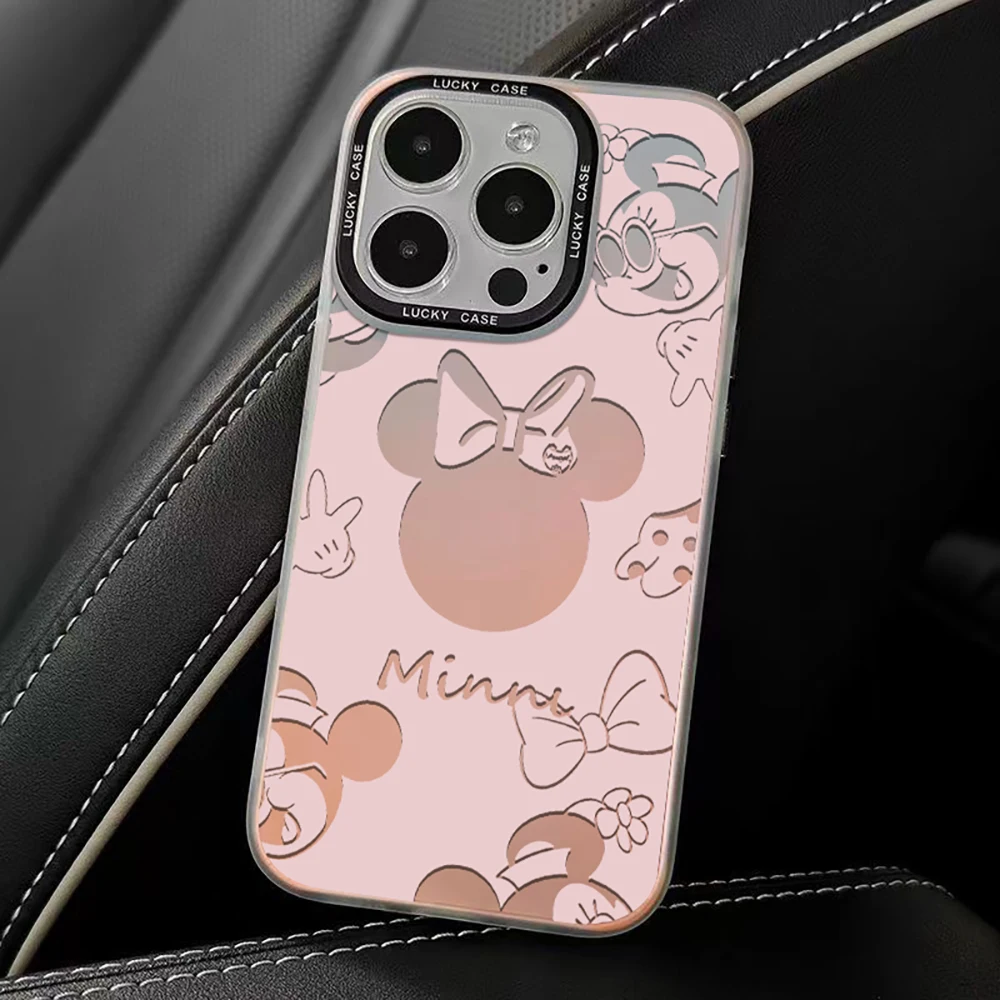 Disneys Mickeys Minnies Phone Case for Xiaomi Redmi 12C 10 10C 9 9A 9C 9T Note 12 11 10 8 7 Pro K40 A1 5G Matte Gradient Luxury