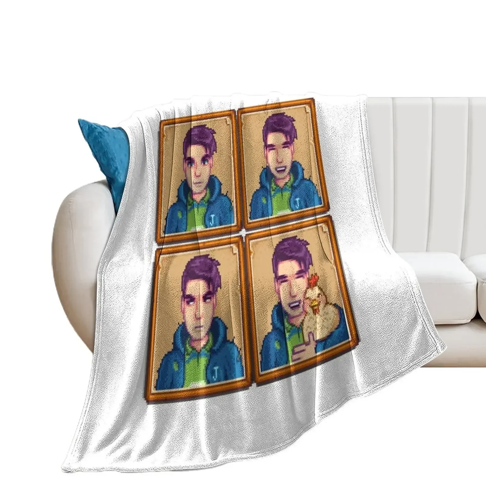 Stardew Valley - Shane Throw Blanket anime Designers Bed Fashionable Blankets