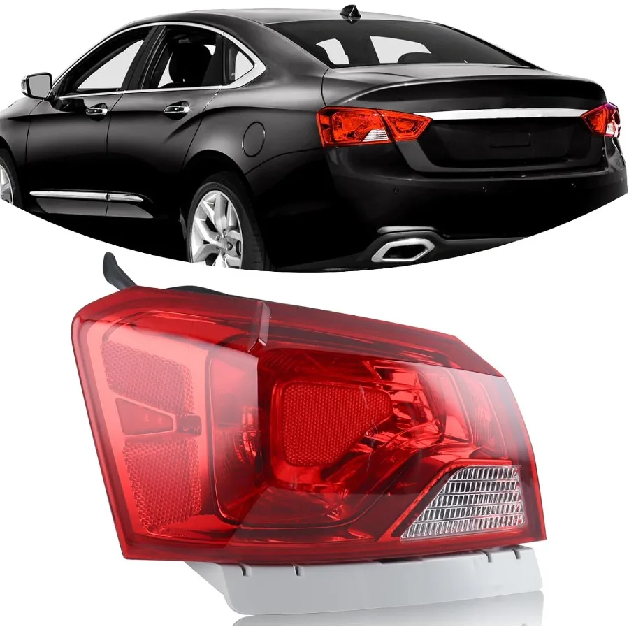 

Outer Tail Light Compatible with 20142020 Chevrolet Impala Rear Lamp Tail Lamp Left Driver Side 84247728 GM2804116 for Enhanced