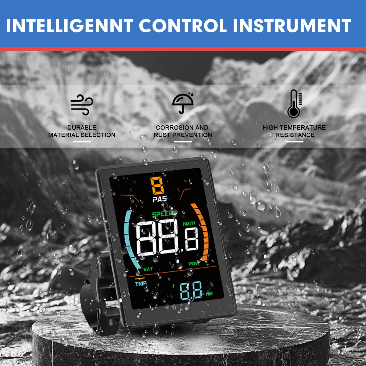 

Цветной ЖК-дисплей DZ32 для электрического велосипеда 24 В-72 В с связью UART 2 для аксессуаров контроллера режима JN/3