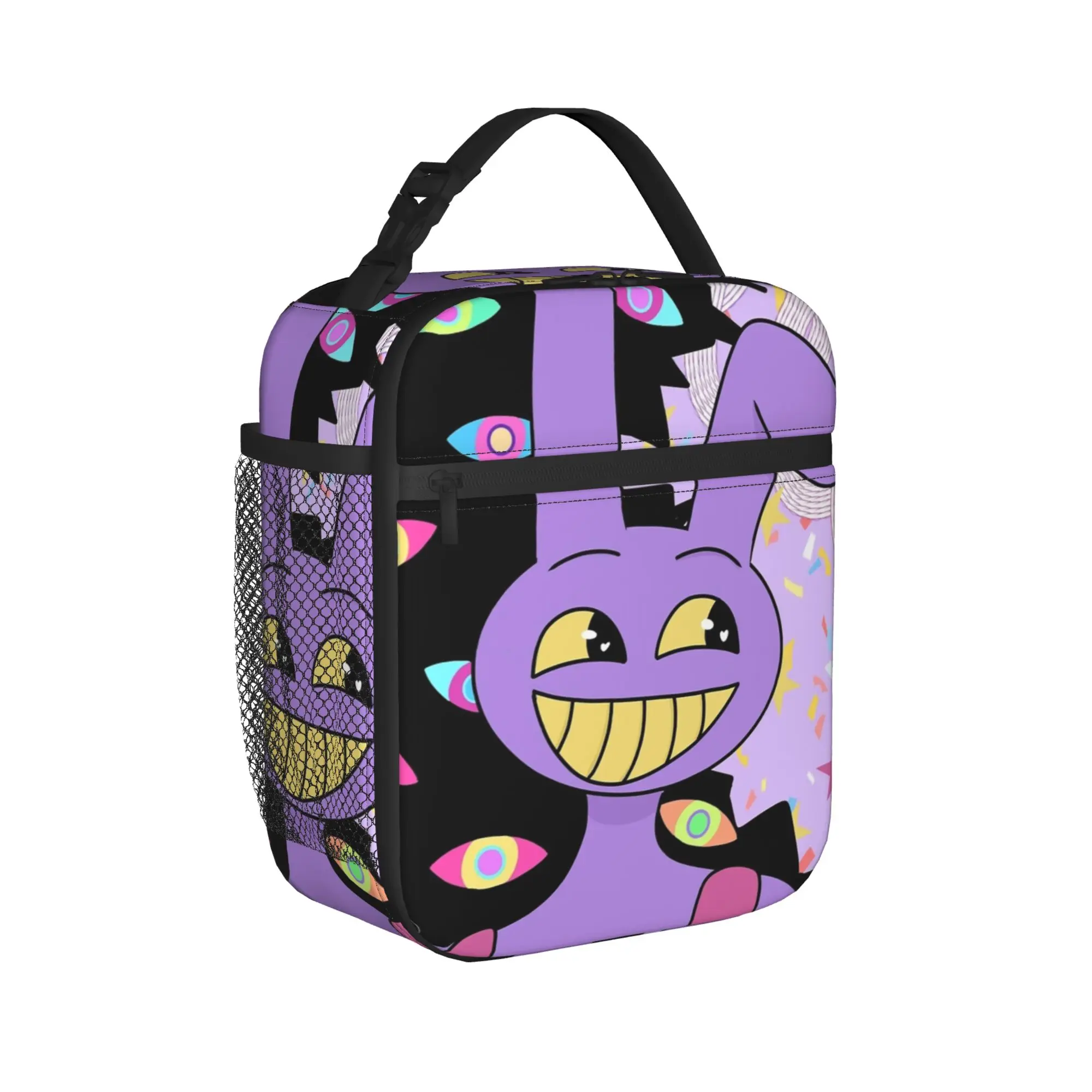 Jax Cartoon Digitals Circus Thermal Insulated Lunch Bags for Work  Portable Food Bag Container Cooler Thermal Lunch Box