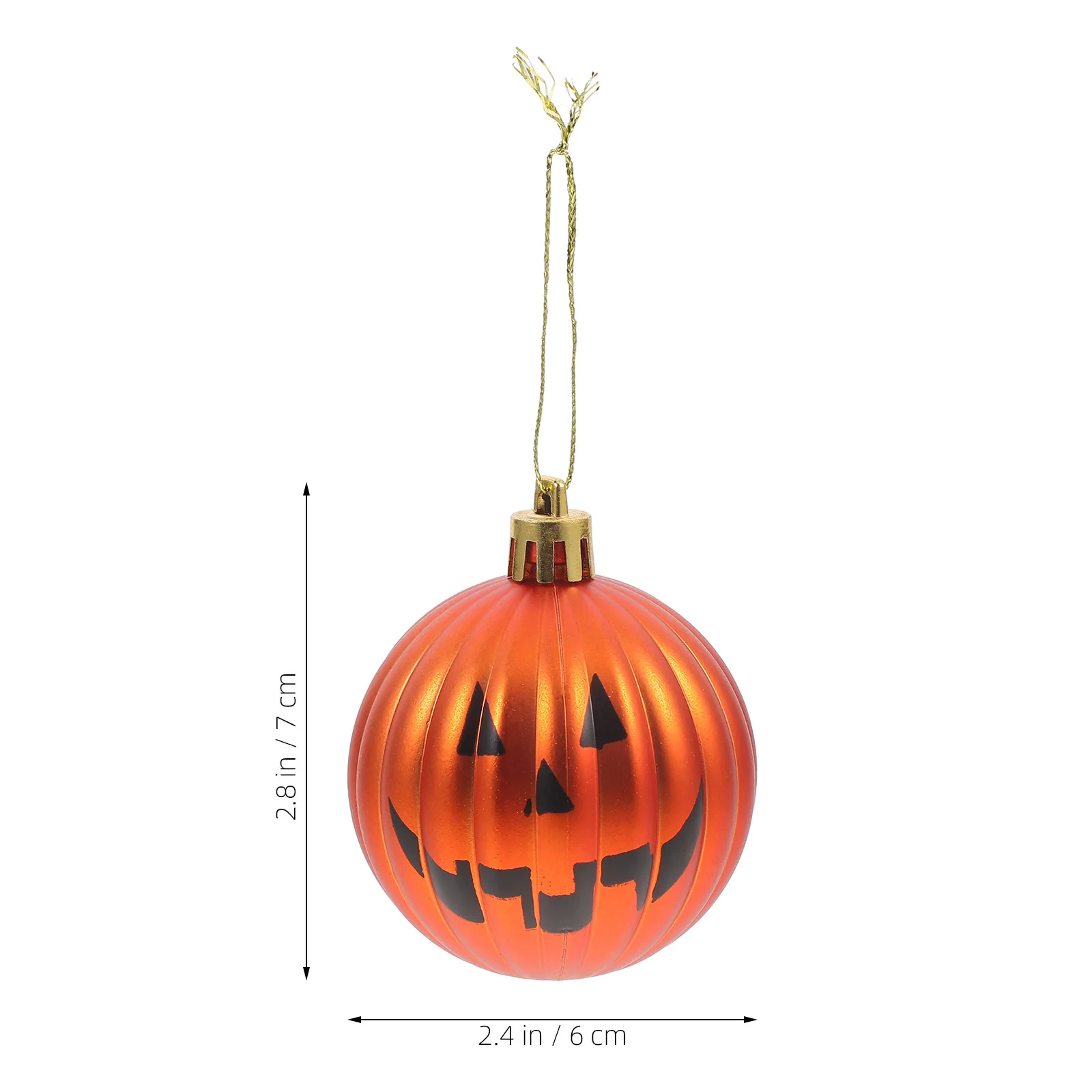 

6pcs White Ghost Hanging Ornaments For Halloween Party Decoration Spooky Hanging Balls Halloween Tree Decor Party Supplies