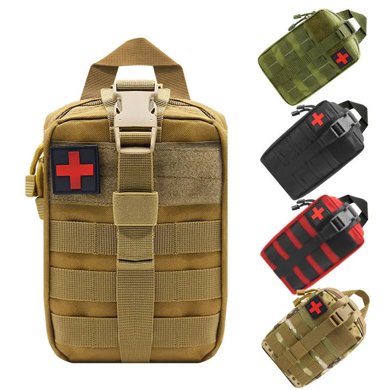 Tactical First Aid Bag Survival Pouch Outdoor Medical Box Large Size SOS Bag/PackageMedical Kit Bag Molle EMT Emergency