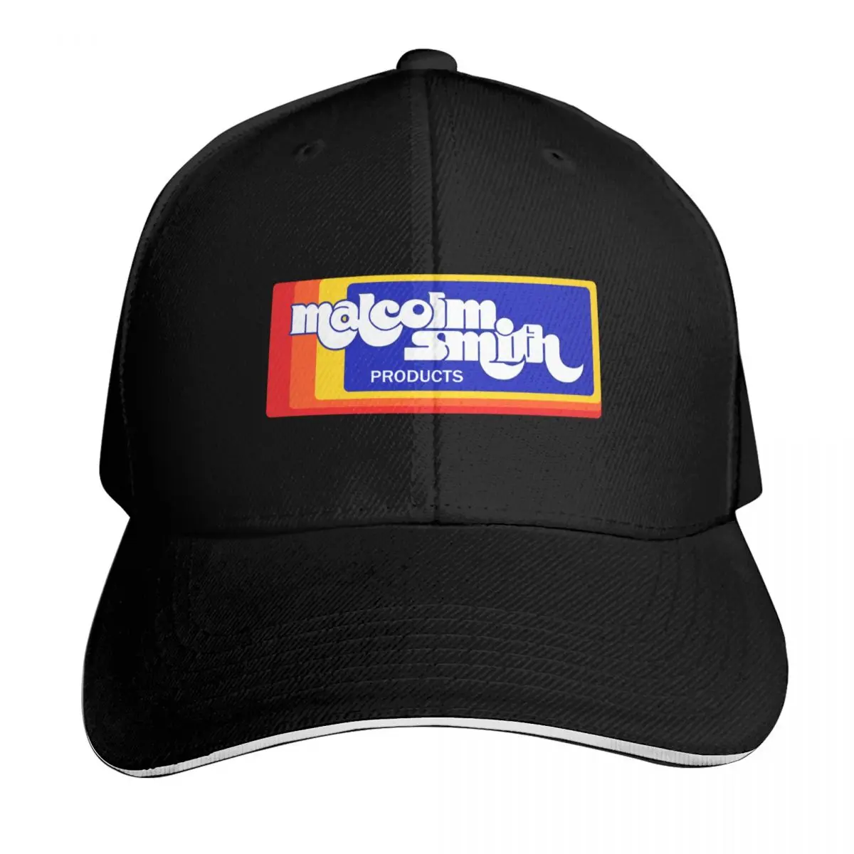 Vintage Malcolm Smith Products Baseball Cap Casual Daily Wear Quick Dry Performance Cotton Twill Breathable
