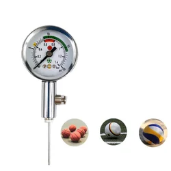 2023 Soccer Ball Pressure Gauge Air Watch Volleyball Basketball Barometers Pressure Gauges Football Pressure Gauge