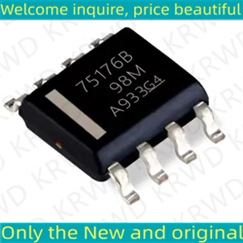 50 قطعة 75176B 75176 جديدة ومبتكرة IC رقاقة SOP-8 SN75176BDRG4 SN75176BDRG SN75176BDR SN75176BD