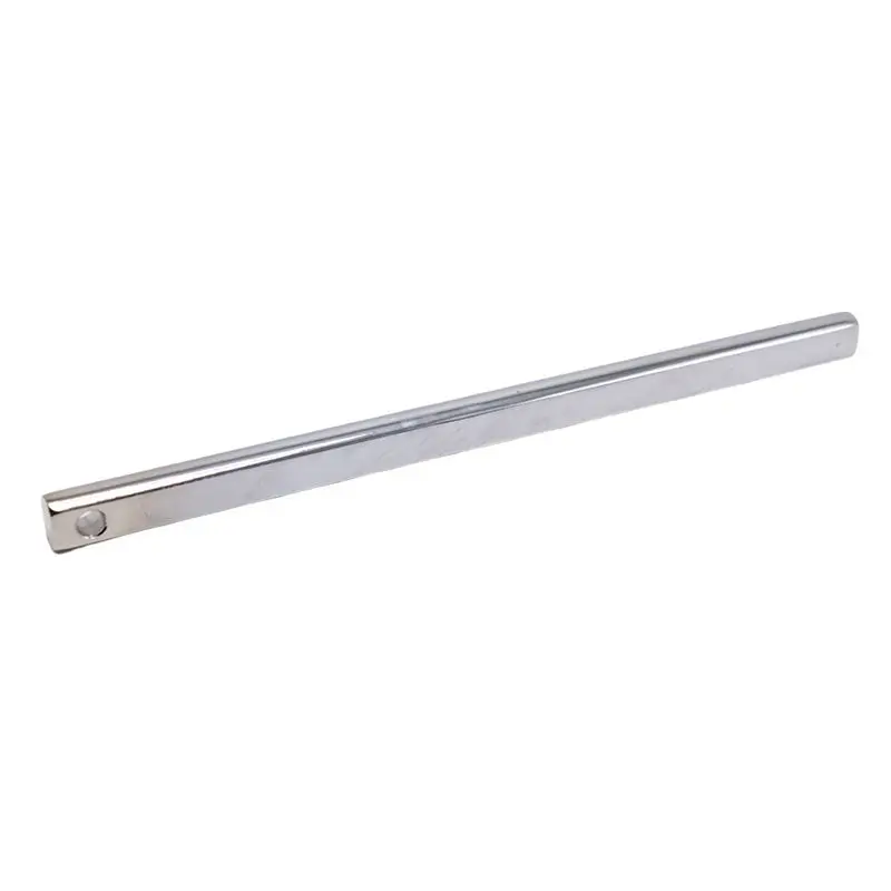 

12-дюймовый полированный стальной рулевой вал 3/4 дюйма DD Double D Street Rod U-Joint Link, 12-дюймовый рулевой стержень-M54K