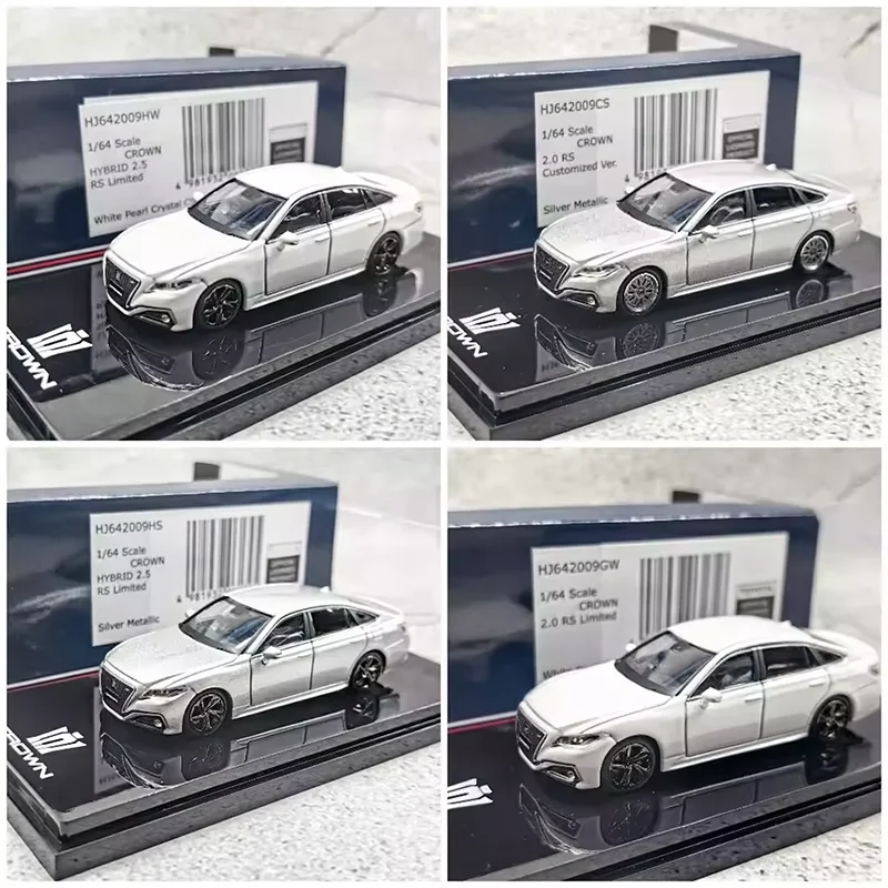 Hobby Japan Diecast Alloy 1: 64 CROWN 2.0 RS Car Model Classics Adult Souvenir Gift Static Display