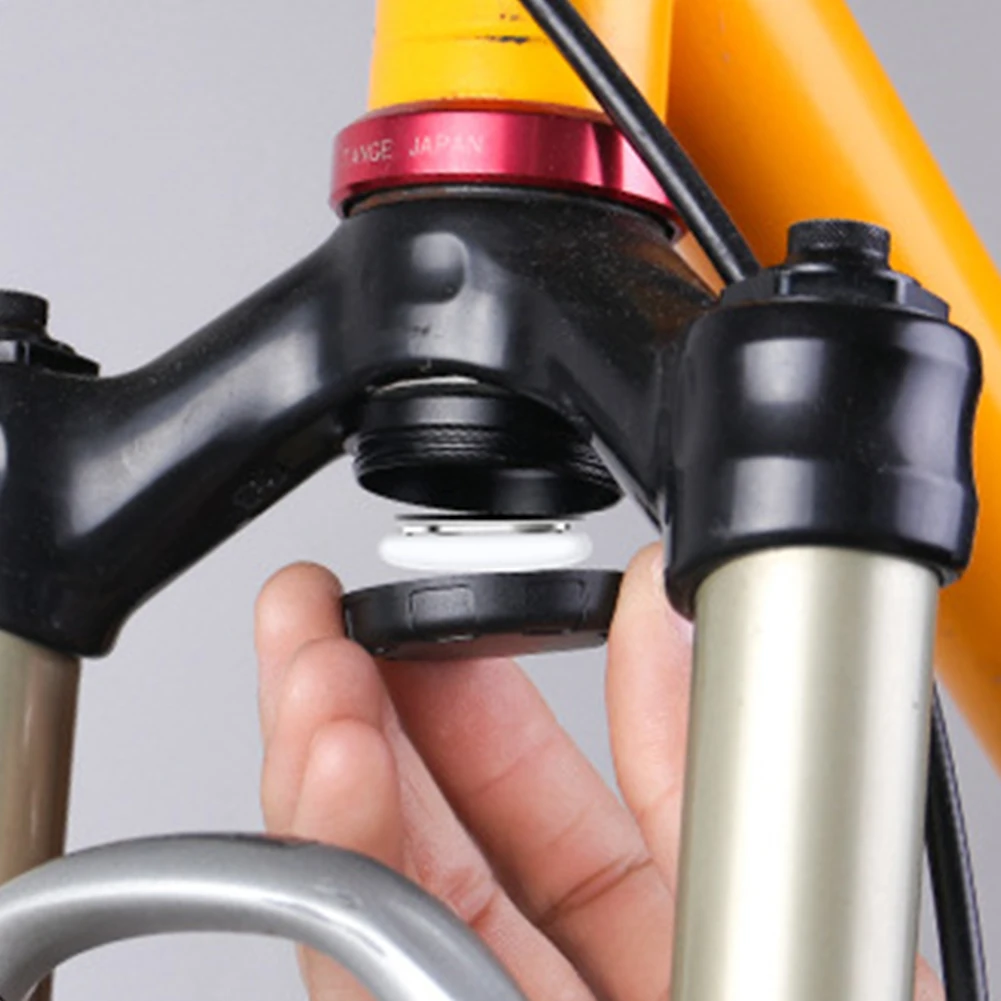 Anti-Theft Protect Bicycle Mounts Used  Front Fork Bike Holder Hidden Case Bike Headset Cap Cover for view 5