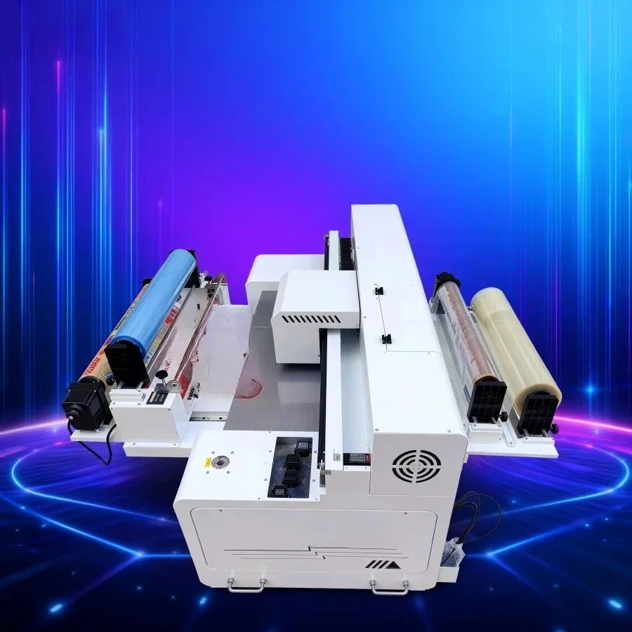 

Weprint A1 UV Inkjet Printer Xp600 Printhead Roll-to-Roll Flatbed 6090 DTF Sticker Tumbler Phone Case Golf Balls Pen Power Bank