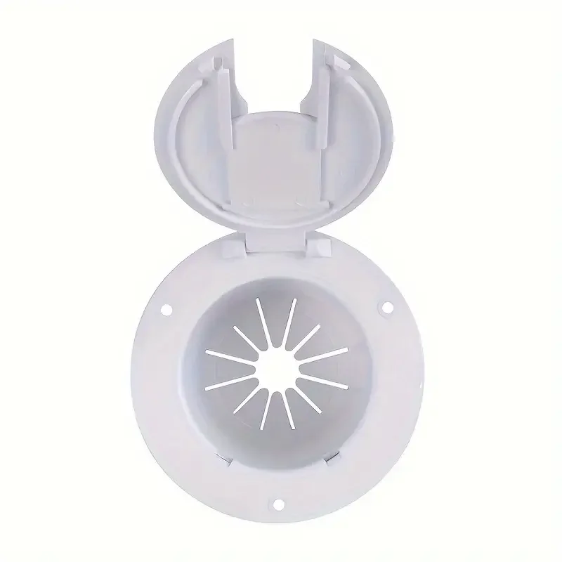 1 قطعة RV سلك الطاقة غطاء فتحة مع مسامير المضادة للأشعة فوق البنفسجية الأكسدة الغطاء الواقي ل متنقل قافلة شاحنة التخييم RV اكسسوارات #4