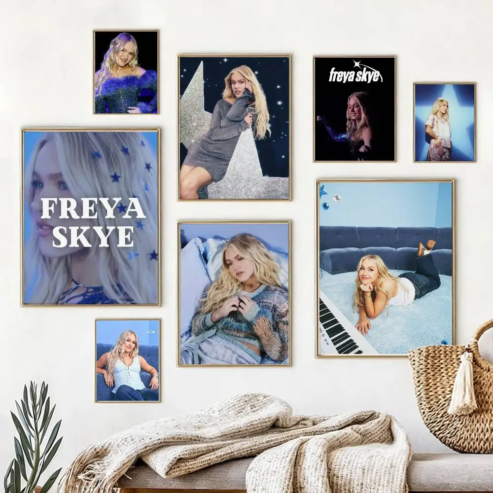 Ethereal F-Freya S-Skye Poster Waterproof Wall Art Sticker For Bar Living Room Vintage Decor High Quality Print Gift