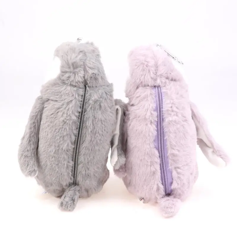 

Plush Penguin Pencil Case Creative Stuffed Animal Pen Pouch Student Stationery Storage Bag School Supplies