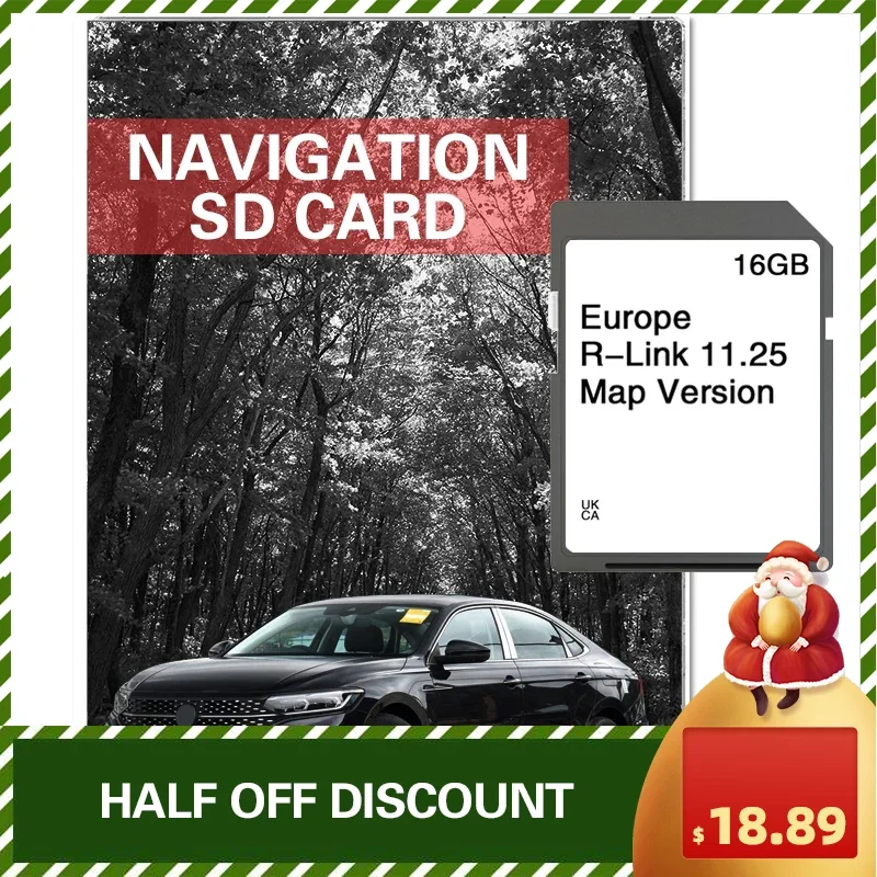 R-Link 11.25 for Renault Megane Laguna Kangoo Carminat SD Card Sat Nav 16GB Europe UK 2024 Map GPS Road Navigation Free Shipping