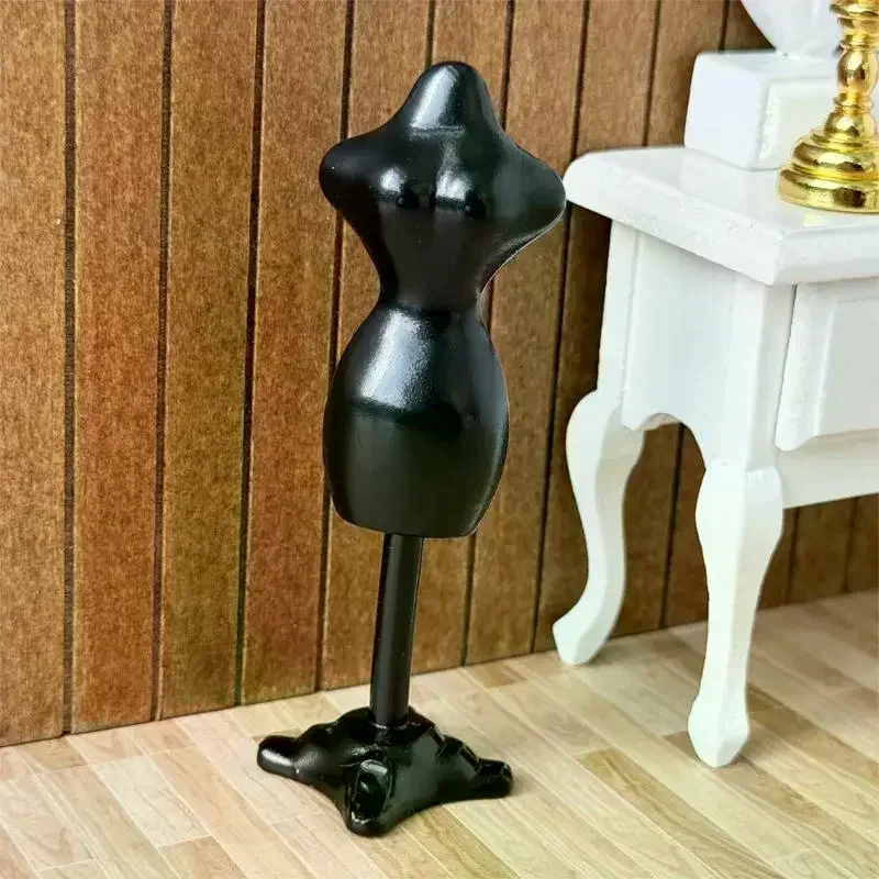 1:12 ドールハウスミニチュアマネキンスタンドモデル縫製シーンアクセサリーマイクロ風景装飾品子供ふり遊びおもちゃギフト