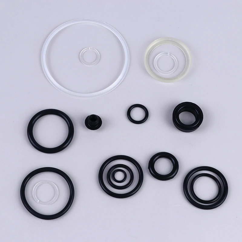 1 Set Hydraulic Jack Oil Seal Ring Small O-ring Repair Tool Horizontal 3 TON Repair Kit Sealing Ring Steel Ball Link Rocker Jack