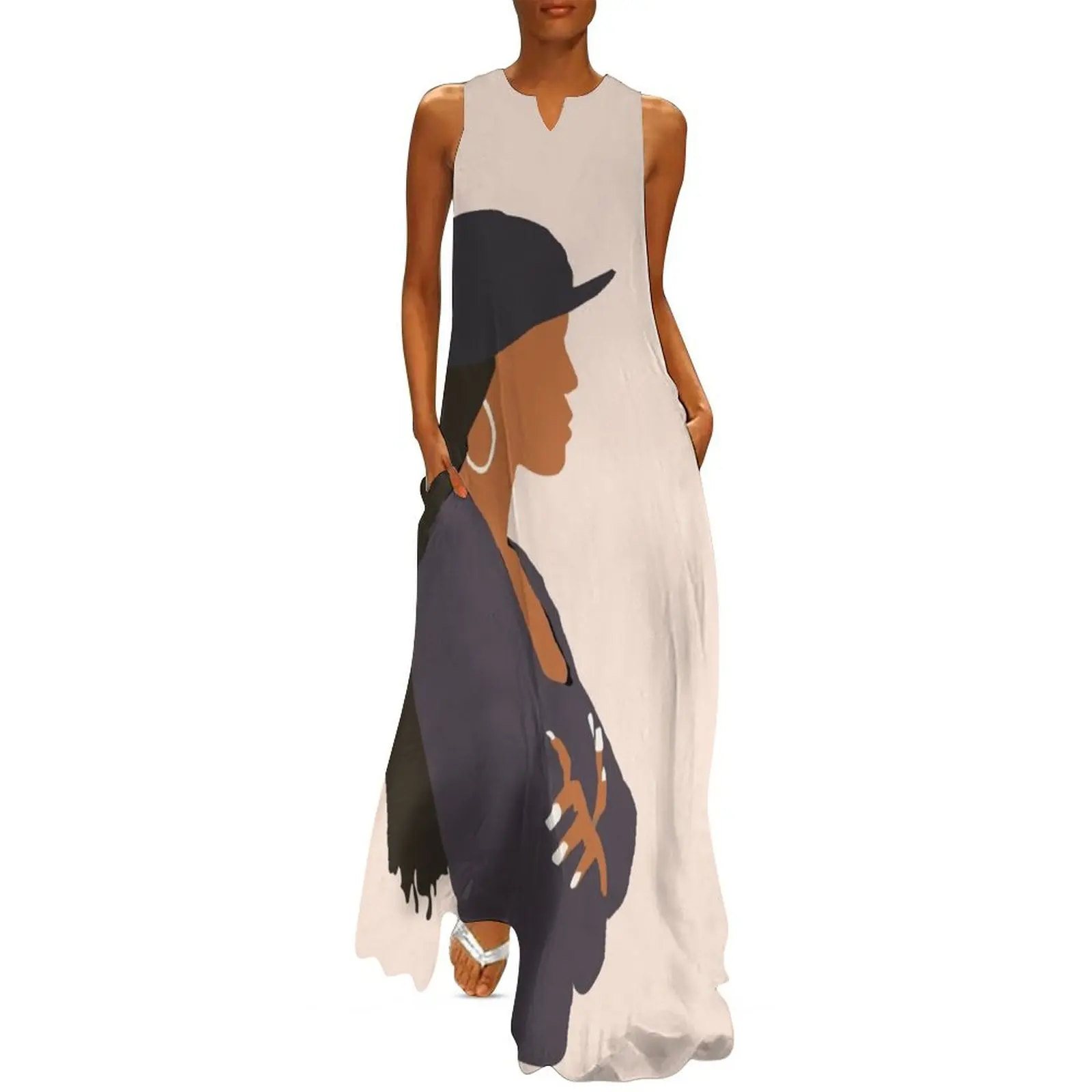 

Janet Jackson - Poetic Justice Long Dress loose summer dress long sleeve dresses