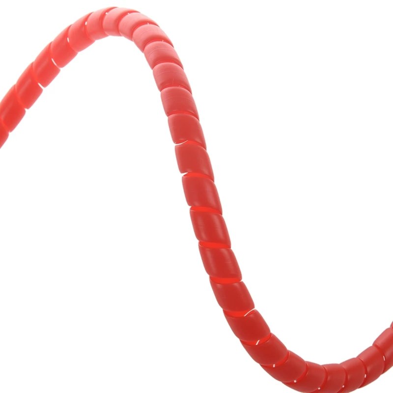 3X Scooter Line Spiral Color Change Tube Protector 1M Length Winding Tubes For Xiaomi M365 Pro Accessories Red