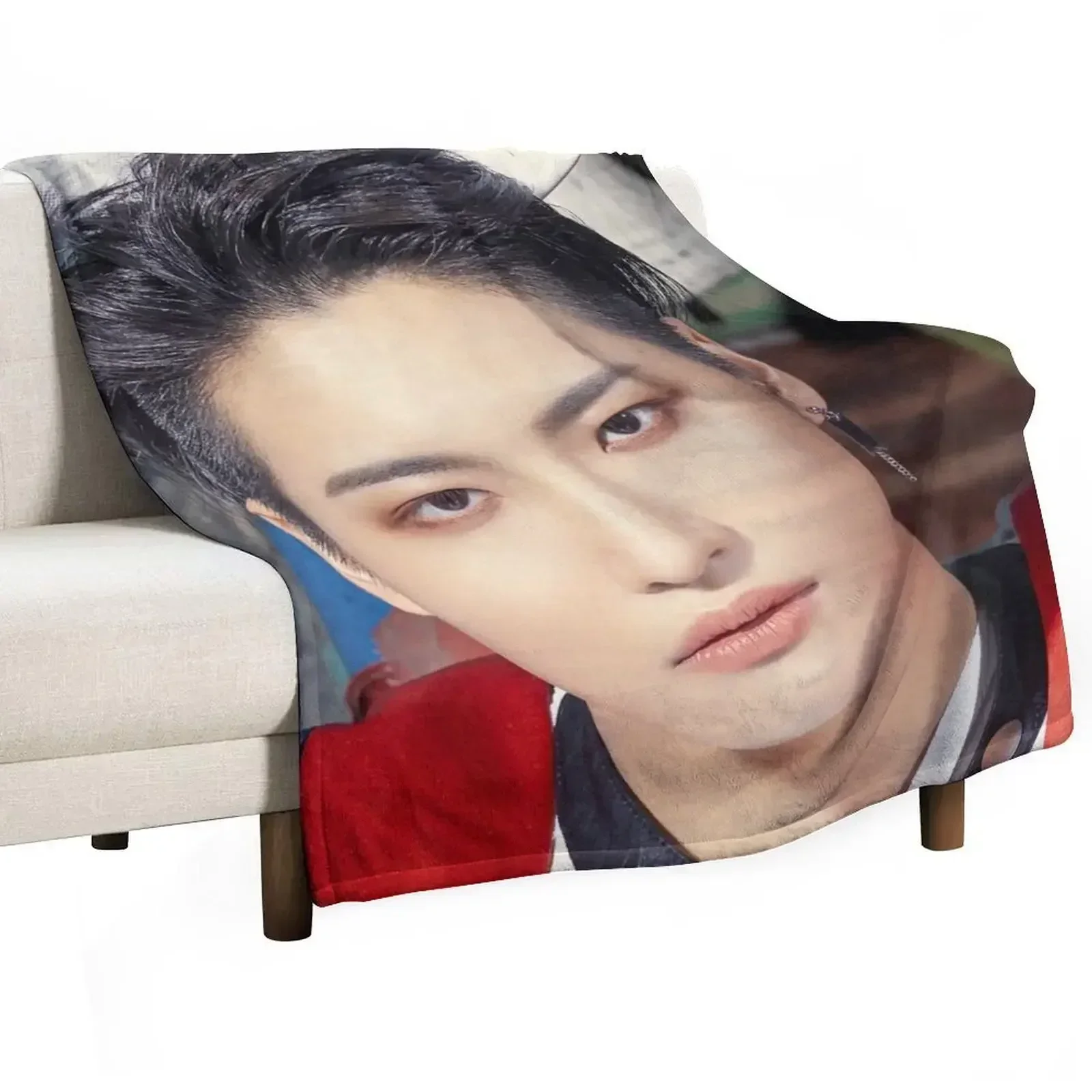 Attez Seonghwa Throw Blanket Polar Warm Softest Blankets