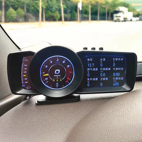 Neueste A600 Head-up Display OBD2 + GPS Multi-Funktion Gauge Turbo Boost Wasser & Öl Temp Autos Zubehör auto Display