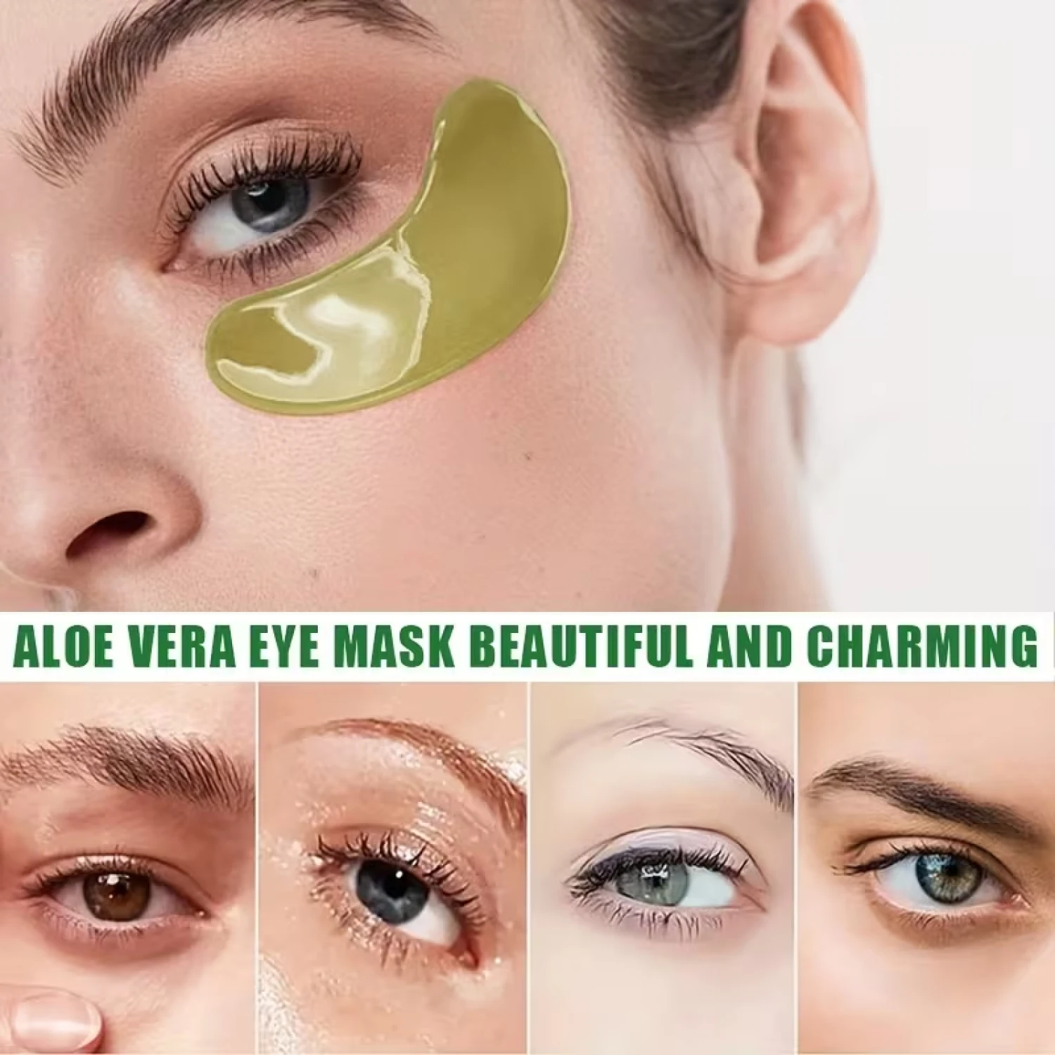 Masque contour des yeux riche à l'avocat et au beurre de cacao, enrichi en acide hyaluronique. Atténue les cernes, les poches et les rides. Watericelevin 90 g._voghion.com