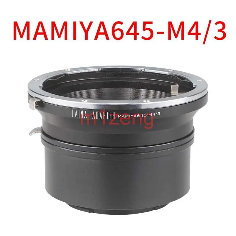 Adapter ring for MAMIYA 645 M645 mount lens to m43 panasonic olympus GH4 GH5 GF7 GF8 GM1 GX7 EM5 EM1 EM10 EM10II camera