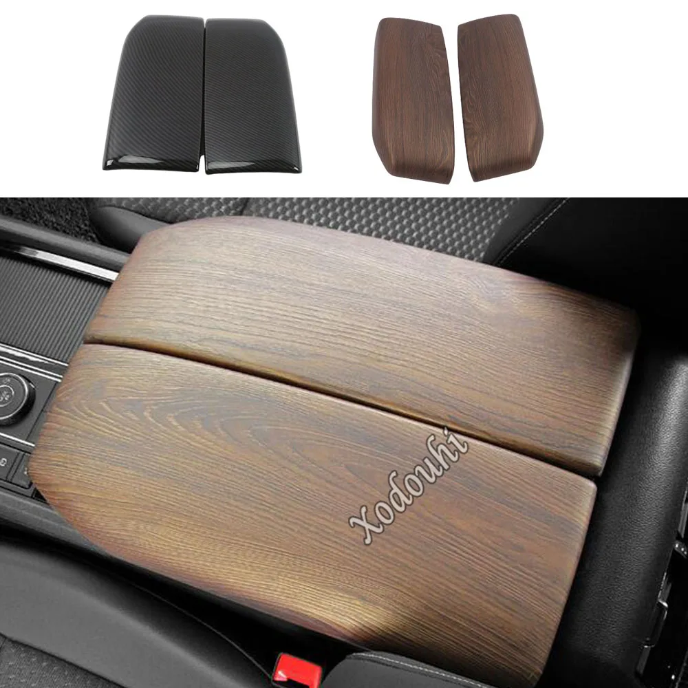 

Car Armrest Box Panel Frame Trim Decoration Auto Interior Accessories For VW Volkswagen Teramont Atlas 2017 2018 2019 2020