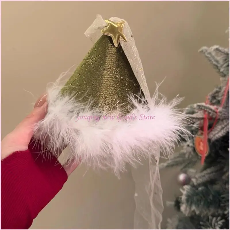 57QA مشبك شعر للأطفال، دبابيس شعر مريحة عصرية، دبوس شعر فاخر للحفلات، إكسسوارات شعر للعطلات #3