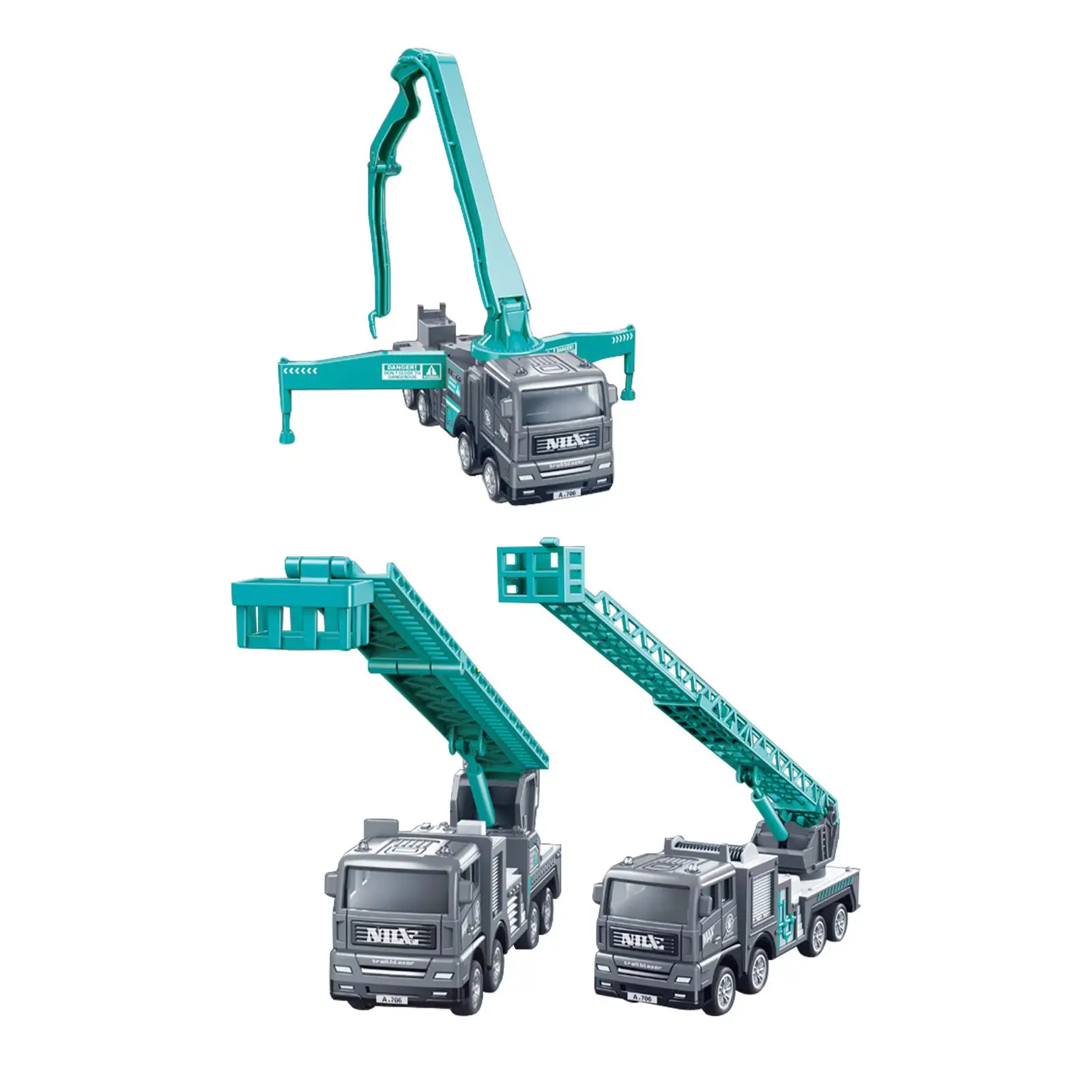 Giocattolo educativo del camion di ingegneria dei bambini del giocattolo del ragazzo del camion della costruzione portatile