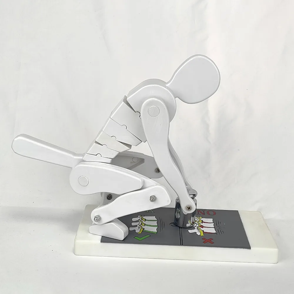 Weightlifting Posture Simulator, Bending and Squatting Lifting Model for Ergonomic Training, Health Care Manikin