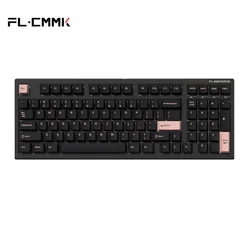 FL·ESPORTS FL980V2 Mechanical Keyboard 97 Key Wireless 2.4G Bluetooth Three-Mode Fullkey Switchable Switch Game Office Equipment