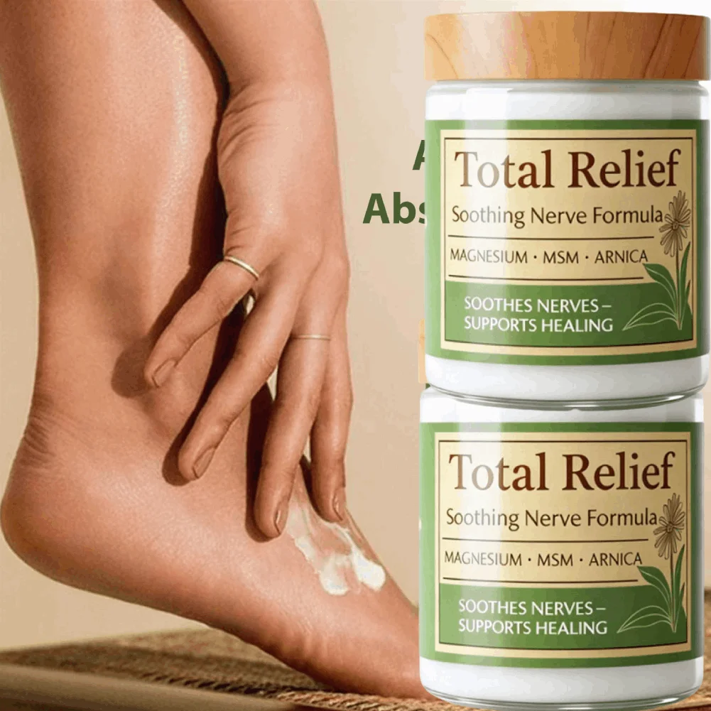New Relief Soothe Magnesium Soothing Body Cream Deeply Penetrates for Soothing Effects Mild Daily Care