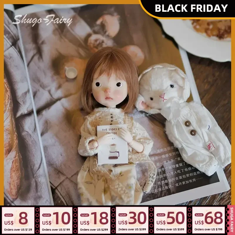 PreOrder Landou nagie lalki 1/6 Bjd słodka młoda dziewczyna w stylu melancholii smutna dziewczyna wysokiej jakości lalki z kulkami