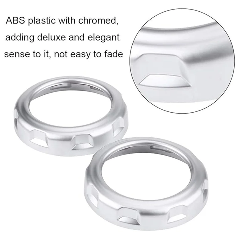 وحدة التحكم الخلفية مسند الذراع صندوق تكييف الهواء منفذ تنفيس حلقة غطاء الكسوة لاند روفر ديسكفري 4 LR3 Sport 2009-16 Accessories-A02G #6