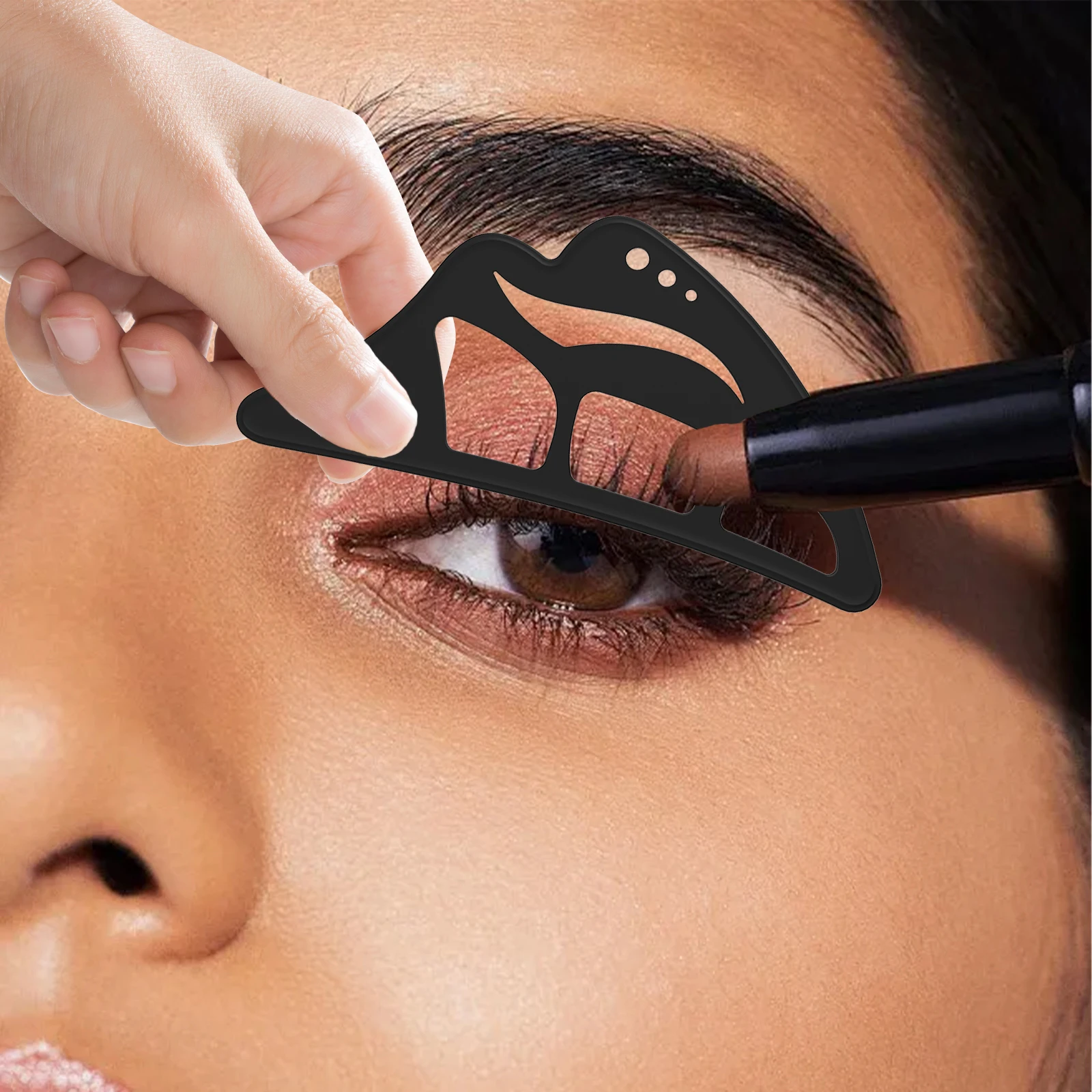 Aegyo-Sal Wenkbrauwmake-upkit - Inclusief oogschaduw, onderste eyeliner, Beauty Mole & Lip Bead Stickers - Perfect voor oogstaart