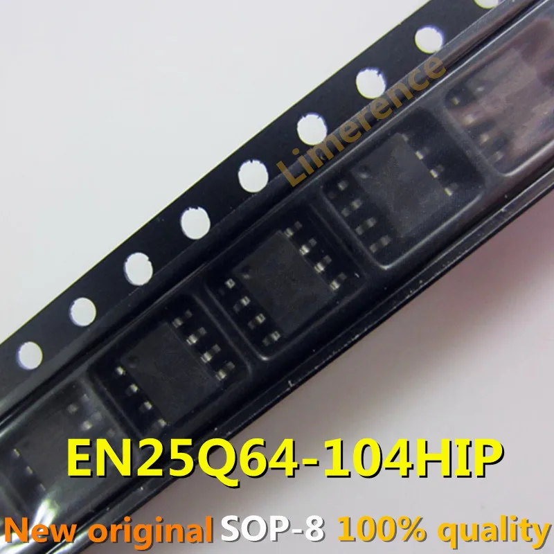 5-10PCS EN25Q64-104HIP SOP-8 EN25Q64 104HIP 25Q64 SOP8 SMD New and Original IC Chipset-
