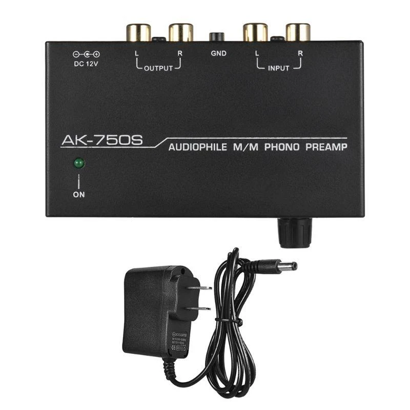 Audiófilo AK-750S para M/para M Phono Preamp Pramplificador Amplificador UU./EU enchufe mejor venta