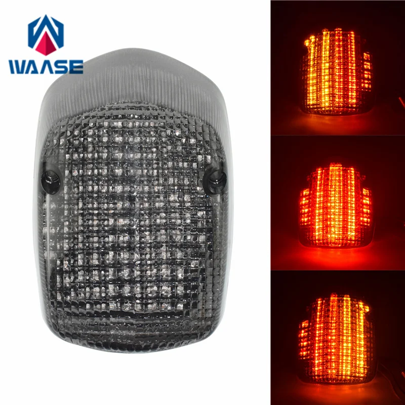 WAASE Tail Brake Turn Signals Integrated Led Light For 1997-2004 2001 2002 2003 Valkyrie Tourier GL1500 GL1500C GL1500CT Tour