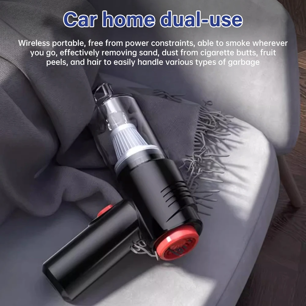 95000Pa Wireless Car Vacuum Cleaner Strong Suction Handheld Auto Vacuum Handheld Wireless Vehicle Vacuum Cleaner for Car