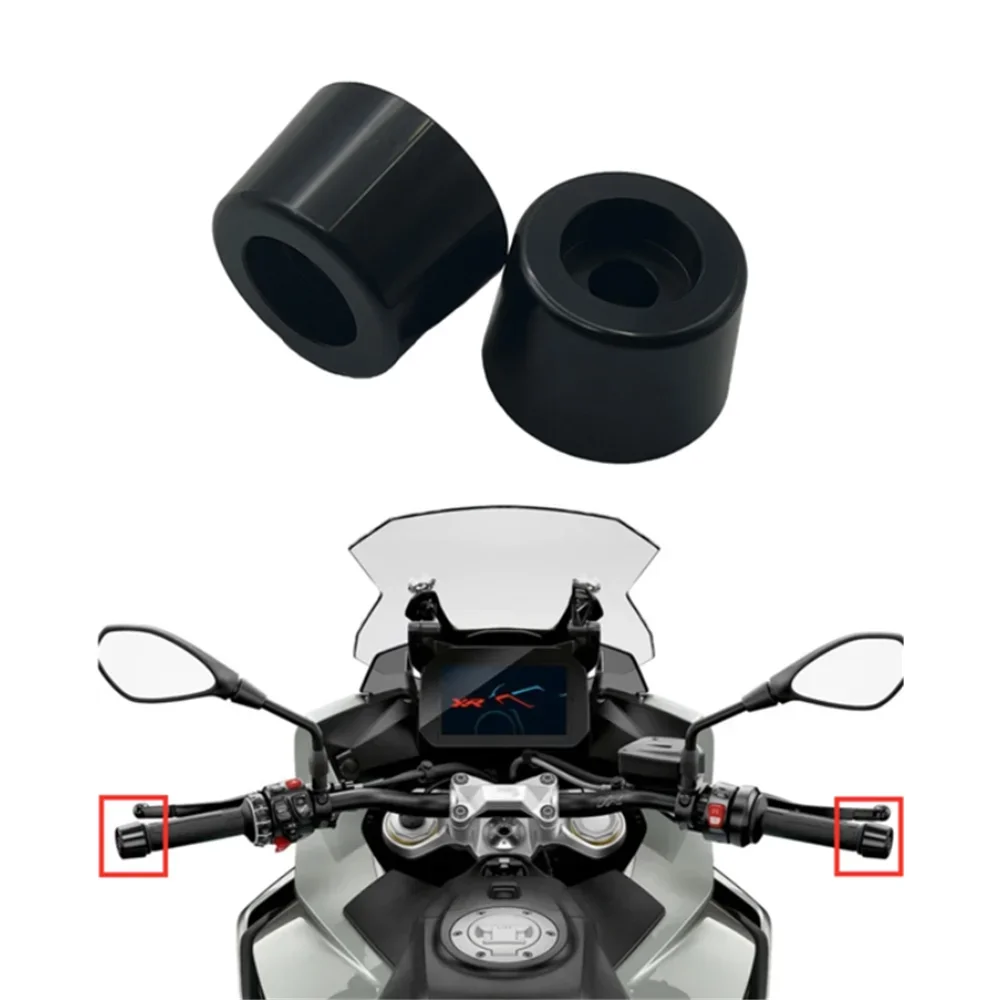 1/2Pcs Motorcycle Handlebar End Black Handle Bar End for BMW 1200GS R1200GS R1250GS Adventure F900R F900XR S1000XR F750GS F850GS