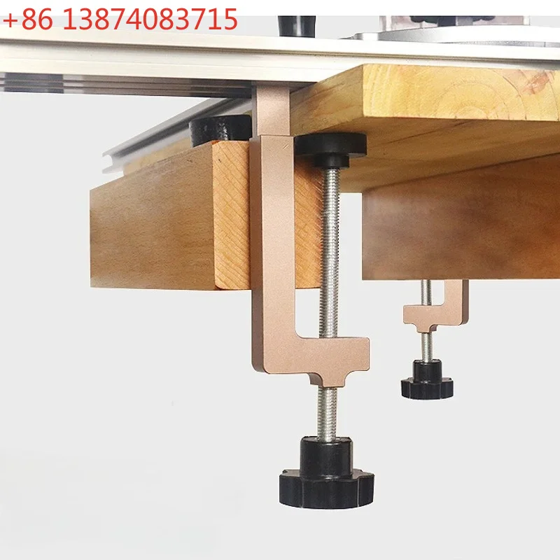 Precision Router Template Guide + 2PCS Clamps