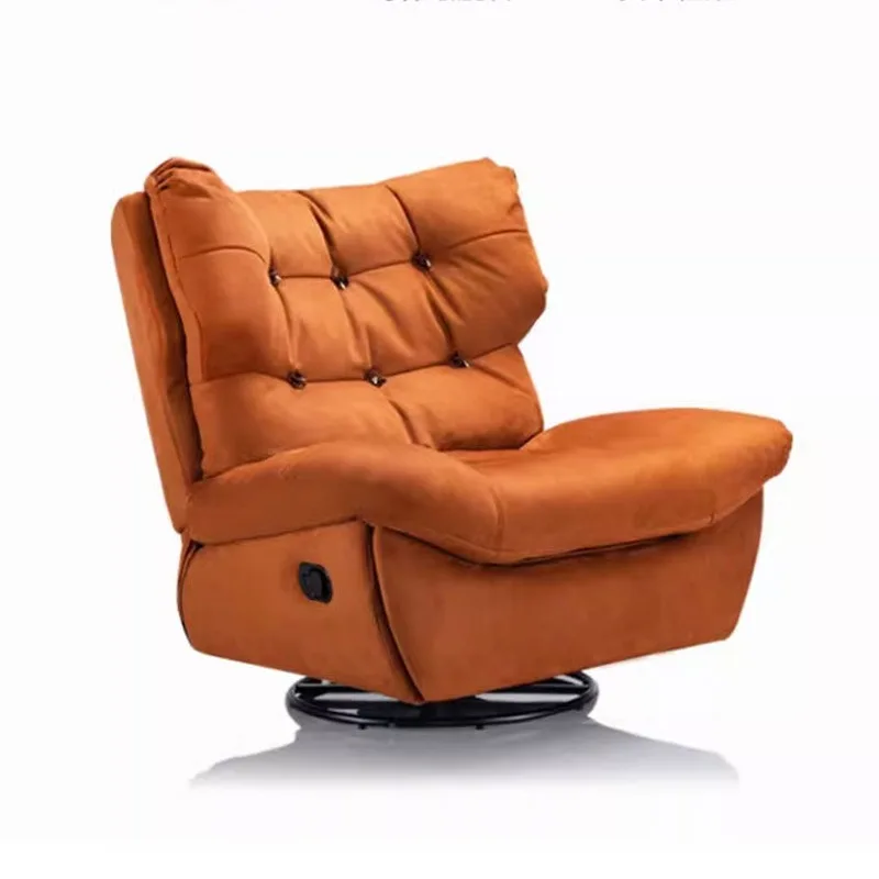 Rotating single chair, modern Nordic leisure living room multi-functional electric sofa chair