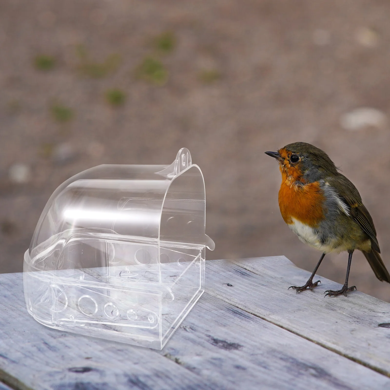 

Bird Tub Parrot Bathtub Transparent Shower Box Cage Bath Bowl Cockatiels Conures Parakeets Hanging Water Bath Escapeproof Easy