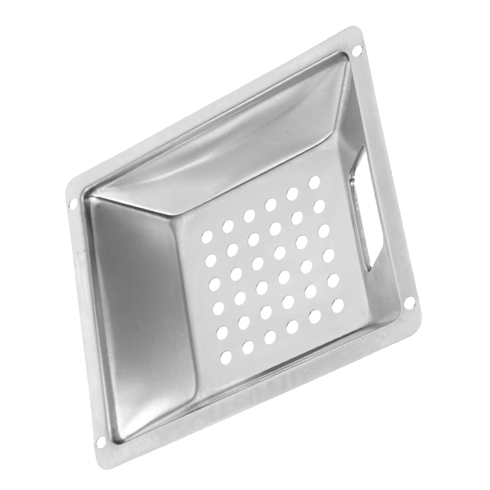

1pc Stainless Steel Outdoor For Trash Can Commercial Waste Container Replacement Windproof Wear Resistant Easy Install