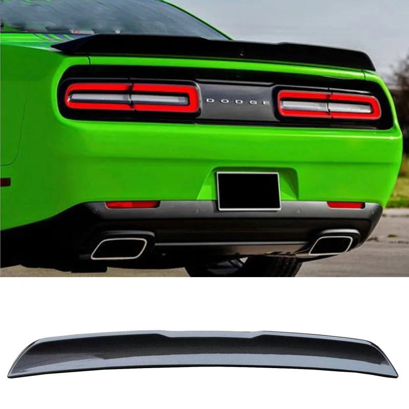 Rear Wing for Dodge Challenger Spoiler 2015 To 2020 Black Type Y Tail Fin Accessories Transform The Style Increase Downforce